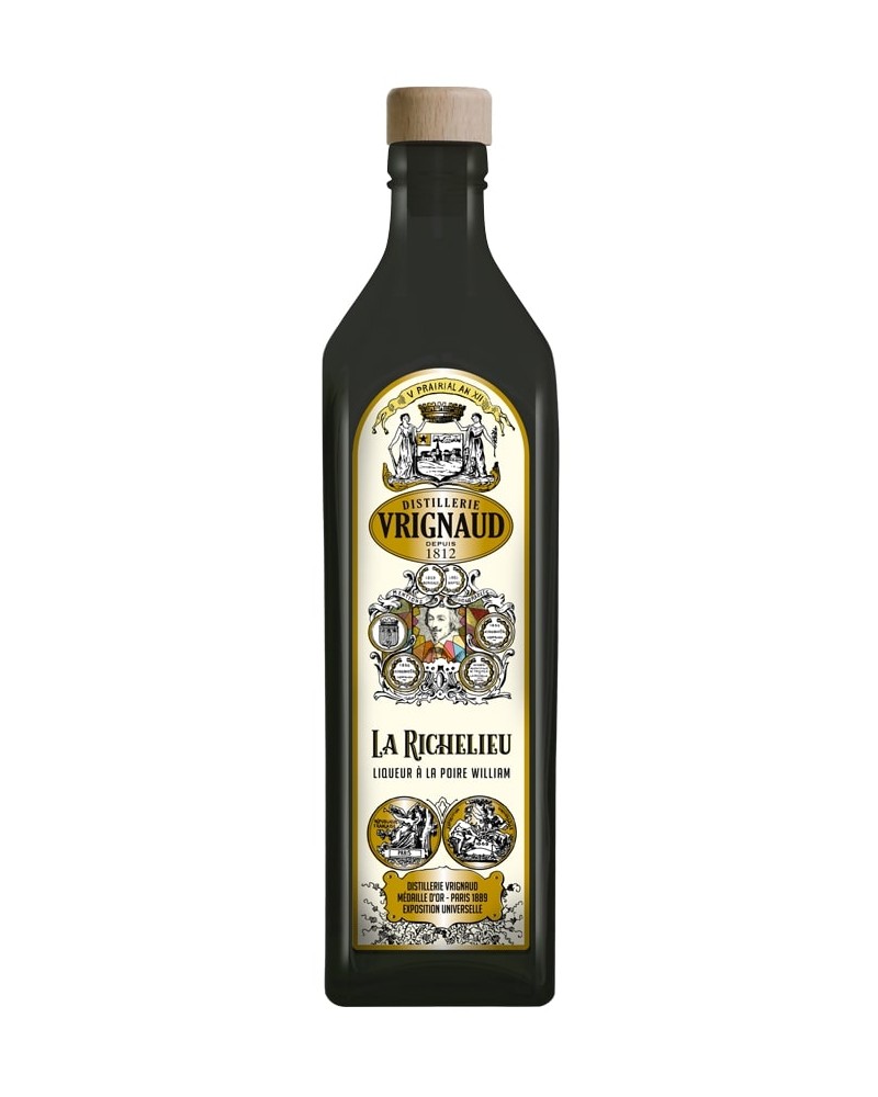Découvrez la liqueur de Poire La Richelieu : une saveur fruitée et complexe – 35% -70cl