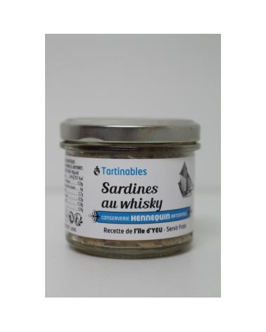 Tartinable sardines au whisky - Conserverie Hennequin - 100G