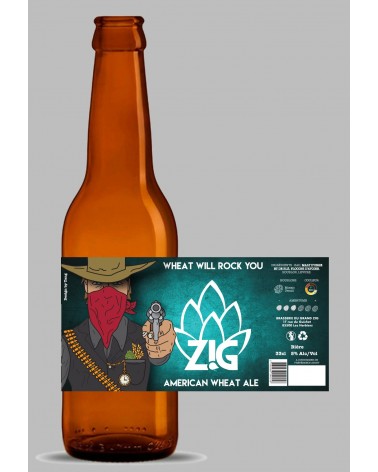 ZIG 33CL - WHEAT WILL ROCK YOU 5%