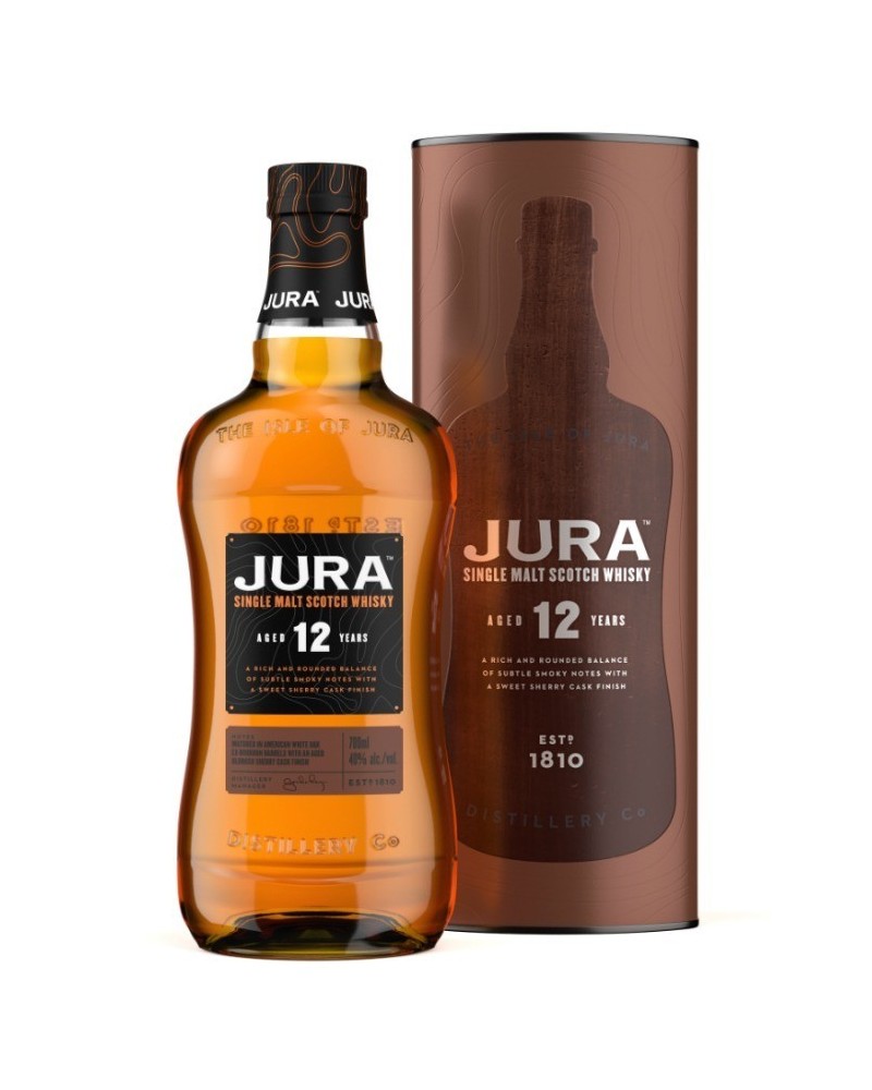Jura 12 ans - whisky single malt - 40% - 70cl 