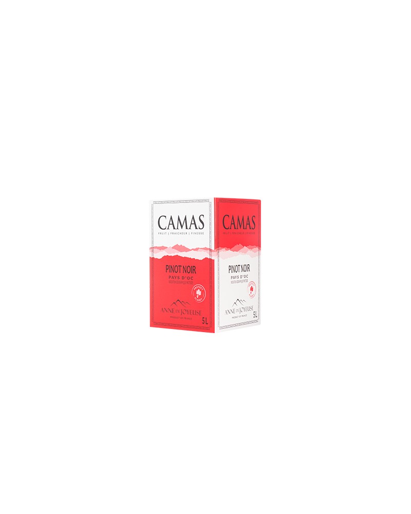 IGP Pays d'OC Camas 100% Pinot Noir - BIB 5 litres Rouge