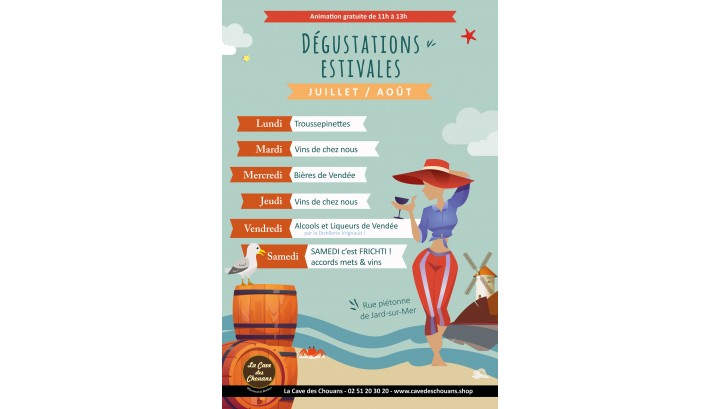 Dégustations Estivales